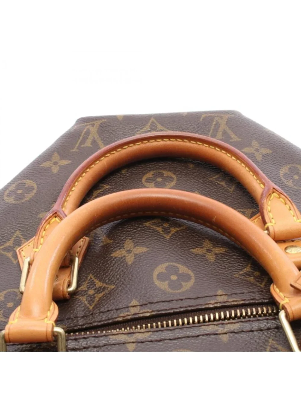 Louis Vuitton Handbag Speedy 30 Canvas Leather